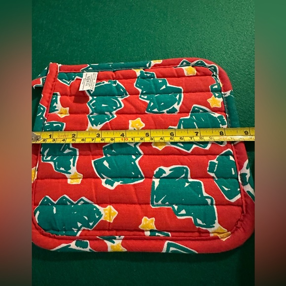 Vintage John Ritzenthaler Co Christmas Pot Holder & Oven Mitt - NWT - Picture 9 of 11